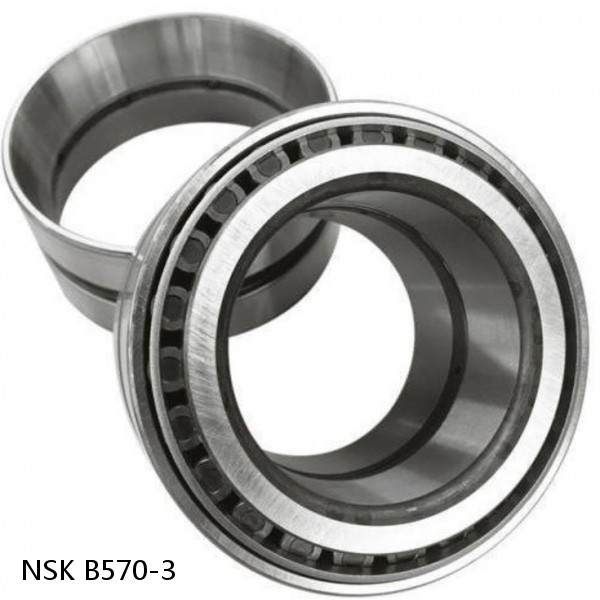 B570-3 NSK Angular contact ball bearing