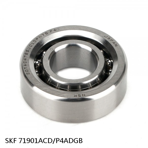 71901ACD/P4ADGB SKF Super Precision,Super Precision Bearings,Super Precision Angular Contact,71900 Series,25 Degree Contact Angle #1 small image