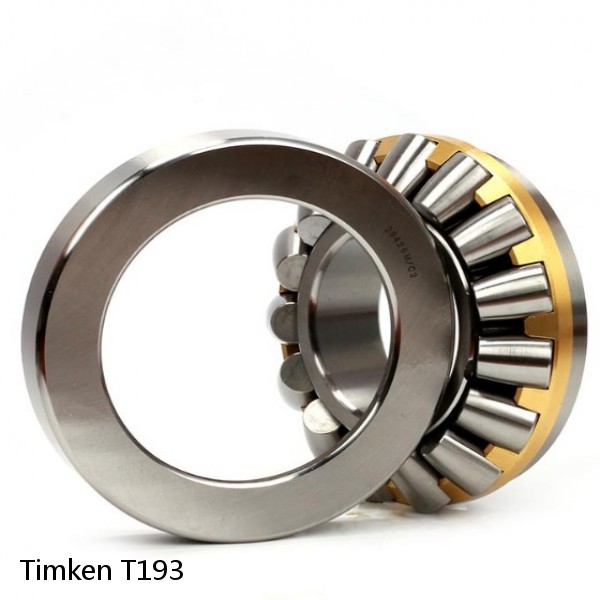 T193 Timken Thrust Tapered Roller Bearing #1 small image