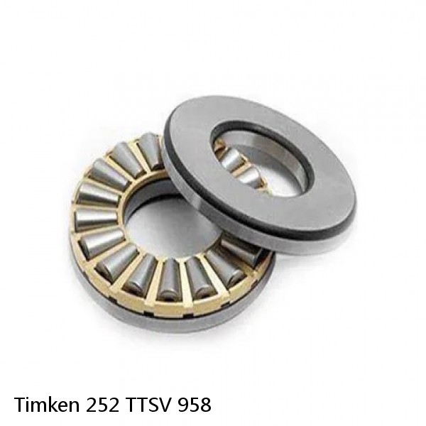 252 TTSV 958 Timken Thrust Tapered Roller Bearing #1 small image
