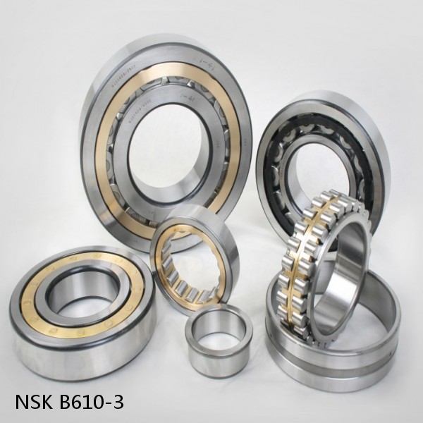 B610-3 NSK Angular contact ball bearing #1 small image