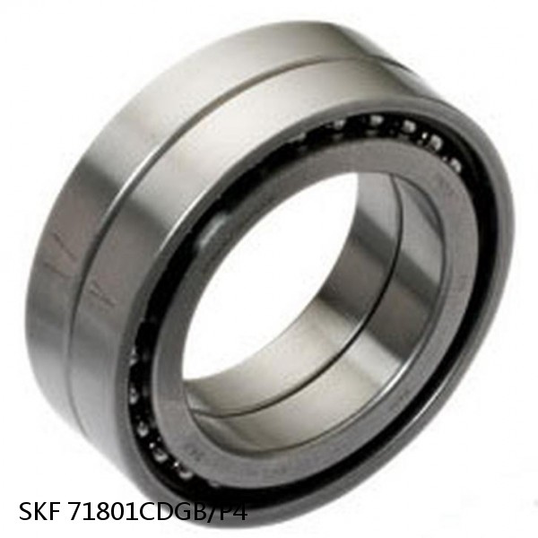 71801CDGB/P4 SKF Super Precision,Super Precision Bearings,Super Precision Angular Contact,71800 Series,15 Degree Contact Angle #1 image